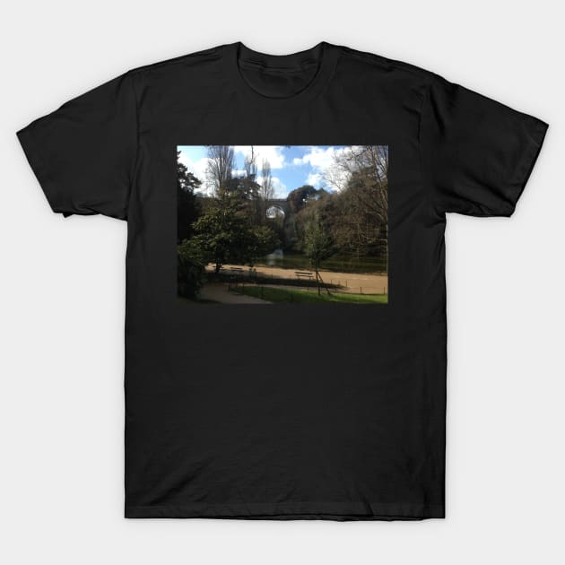 A Bridge in Paris T-Shirt by ThatBird